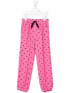 Kenzo Kids - Eyes Track Pants - Kids - Viscose - 6 Yrs, Pink/purple