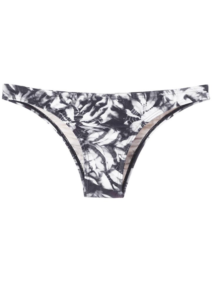 Lygia & Nanny - Printed Bikini Bottom - Women - Polyamide - Gg, Black, Polyamide