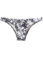 Lygia & Nanny - Printed Bikini Bottom - Women - Polyamide - Gg, Black, Polyamide