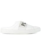 Philipp Plein Embellished Sneaker Slippers - White