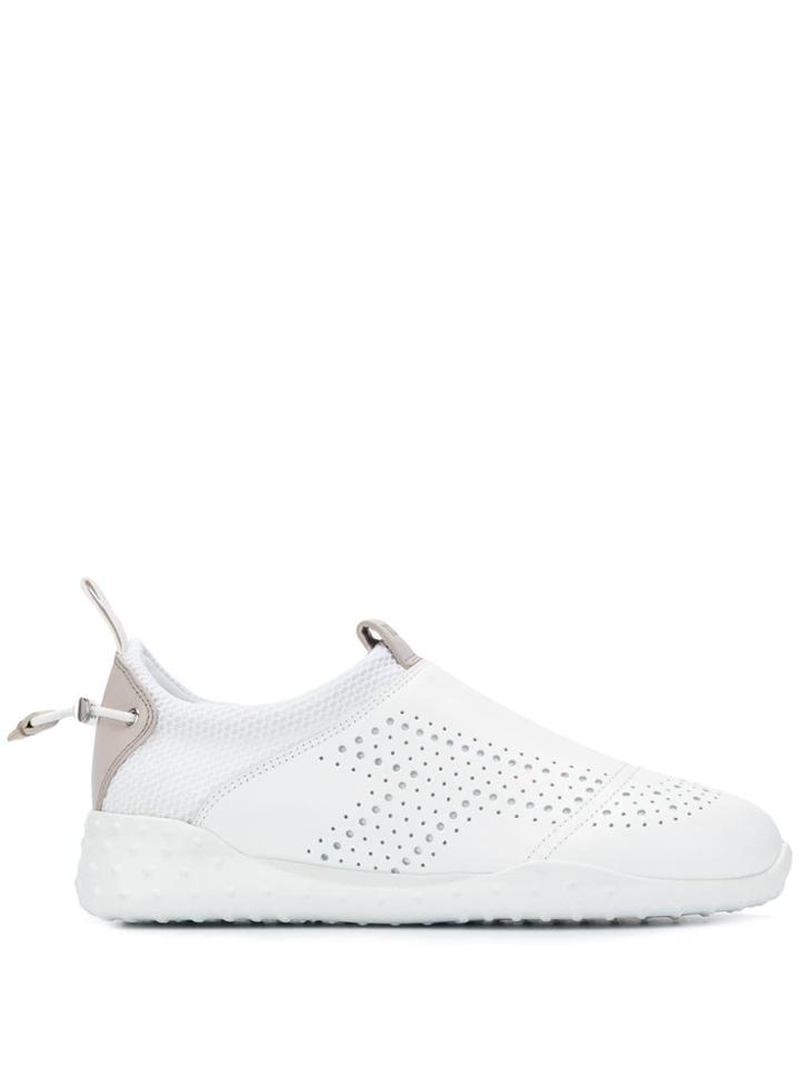 Tod's Tod's Xxw14b0bf40kzt White Furs & Skins->calf Leather
