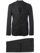 Armani Collezioni Two-piece Suit, Men's, Size: 50, Grey, Spandex/elastane/acetate/viscose/virgin Wool