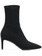 Stuart Weitzman Wren Sock Boots - Black