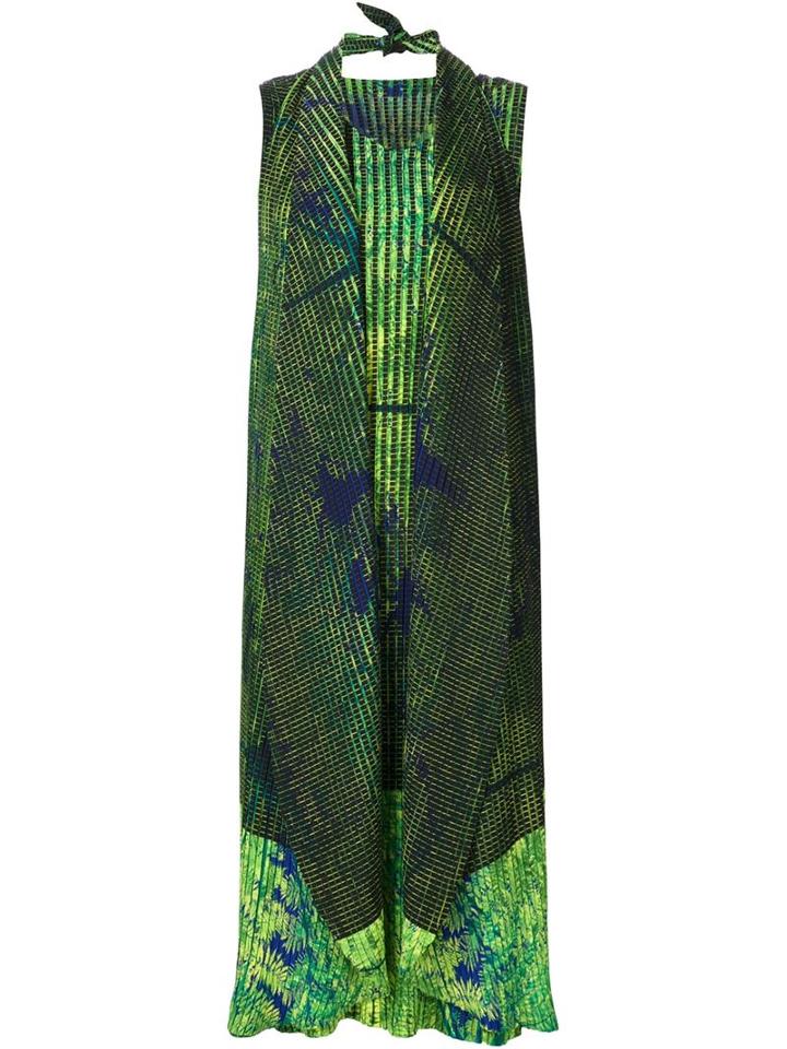 Issey Miyake Asymmetric Sleeveless Dress