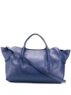 Fabiana Filippi Large Textured Tote Bag - Blue