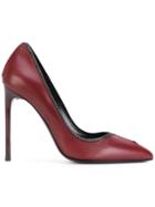 Tom Ford Zip Detail Pumps - Red