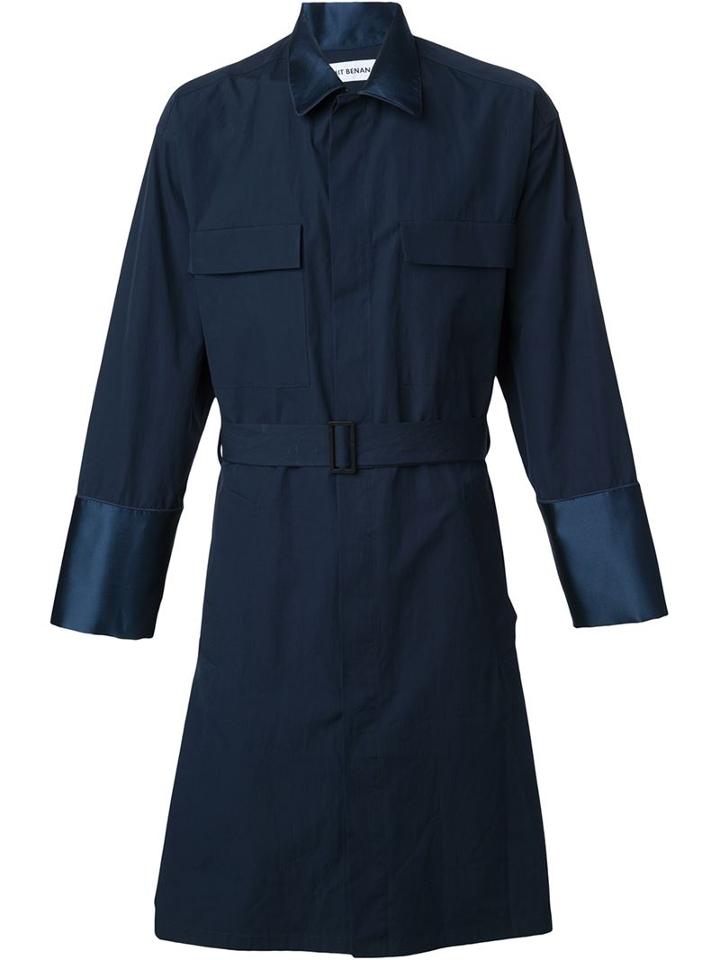 Umit Benan Belted Trench Coat