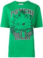 Mcq Alexander Mcqueen Psycho Billy Graphic T-shirt - Green