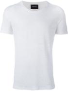 Harmony Paris Theophile T-shirt, Men's, Size: L, White, Linen/flax