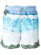 Mc2 'barbados' Swim Shorts, Men's, Size: Small, Blue, Polyamide/polyester
