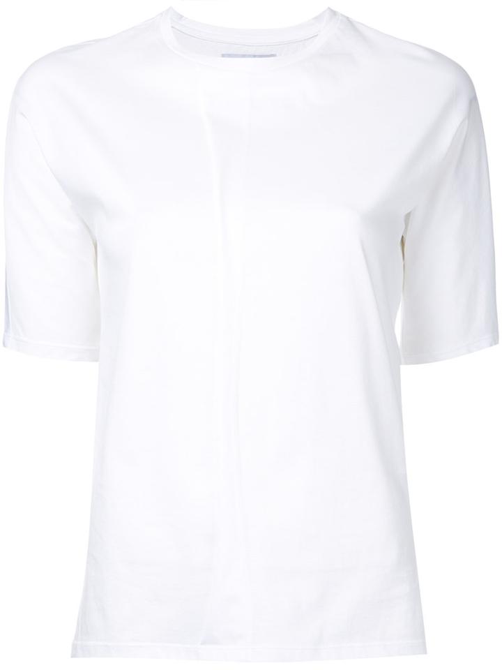 08sircus Stitch Detail T-shirt, Women's, Size: 0, White, Cotton