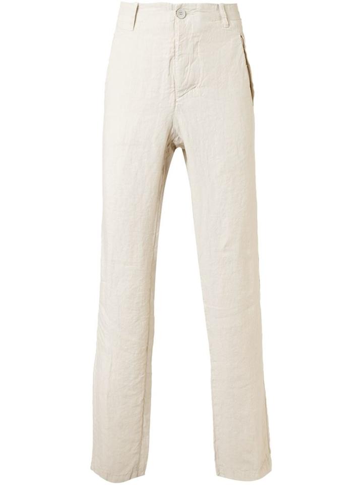 Transit Loose Fit Trousers, Men's, Size: Xl, Nude/neutrals, Linen/flax