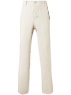Transit Loose Fit Trousers, Men's, Size: Xl, Nude/neutrals, Linen/flax