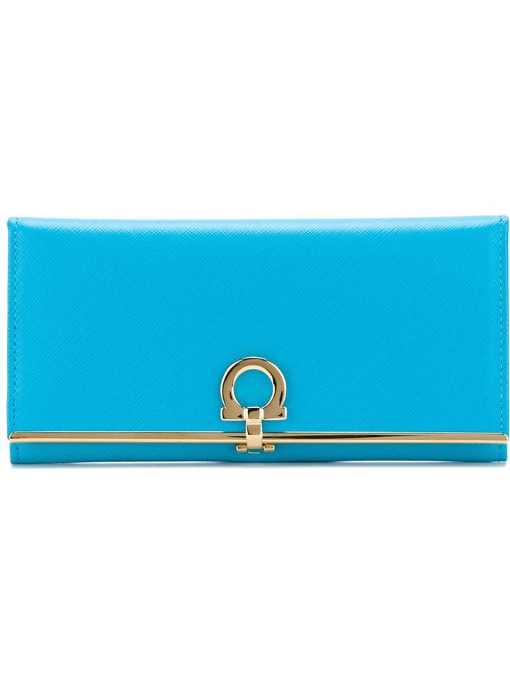 Salvatore Ferragamo Gancio Flap Wallet