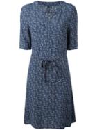 Woolrich - Printed Shirt Dress - Women - Viscose - L, Blue, Viscose