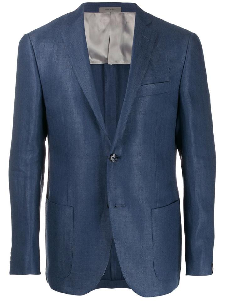 Corneliani Relaxed Blazer - Blue