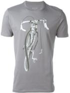Paul Smith Jeans Bicycle Print T-shirt, Men's, Size: L, Grey, Cotton