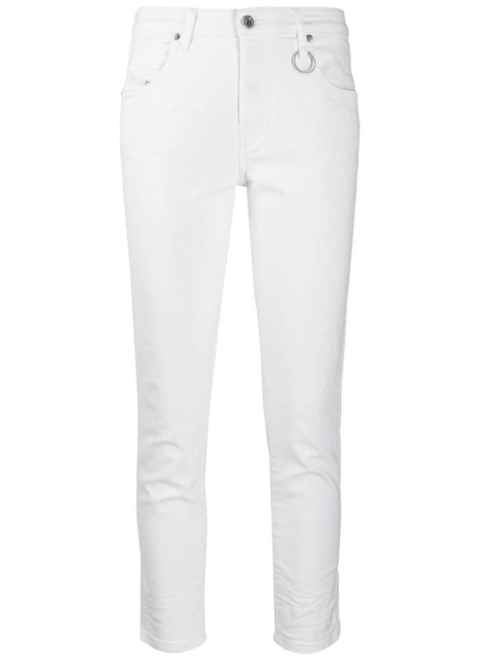 Diesel Babhila Skinny Jeans - White