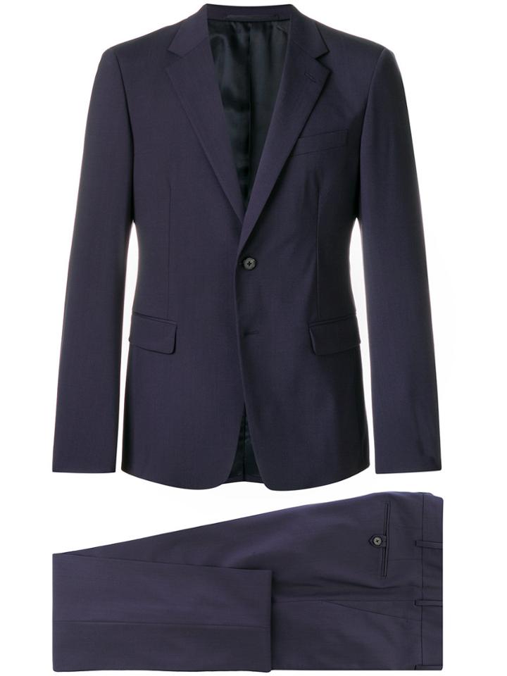 Prada Classic Formal Suit - Blue
