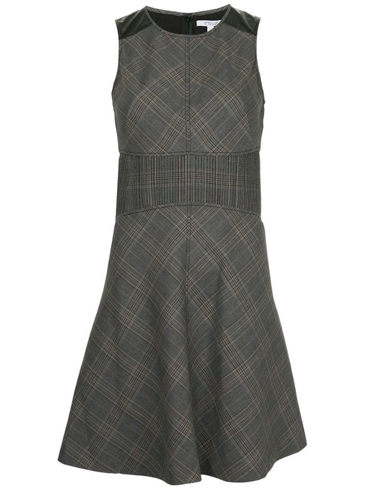 Derek Lam 10 Crosby Sleeveless Flared Dress - Grey