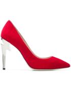 Giuseppe Zanotti Design Logo Heel Pumps - Red