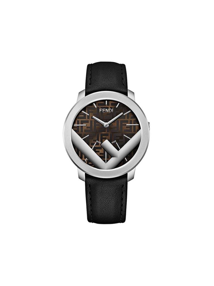 Fendi Run Away Ss Watch - Black