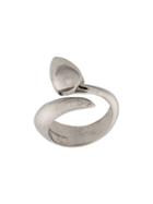 Alan Crocetti Wrap-style Open Ring - Silver