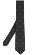Gieves & Hawkes Crown Print Tie - Black