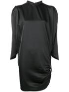 Nineminutes Shoulder Pad Dress - Black