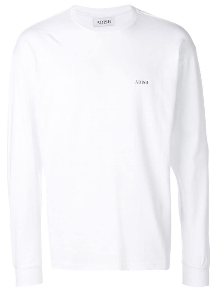 Adish Logo Shirt - White