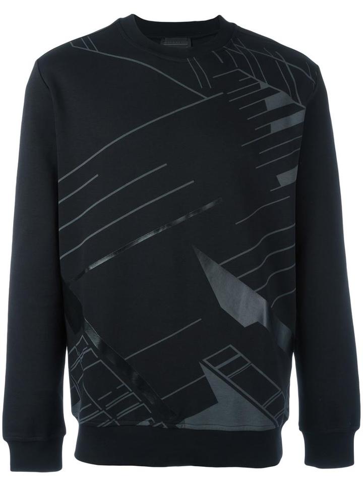 Diesel Black Gold 'sal-skyline' Sweatshirt, Men's, Size: Large, Cotton/nylon