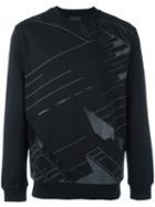 Diesel Black Gold 'sal-skyline' Sweatshirt, Men's, Size: Large, Cotton/nylon