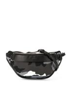 Juun.j Camouflage Print Belt Bag - Black
