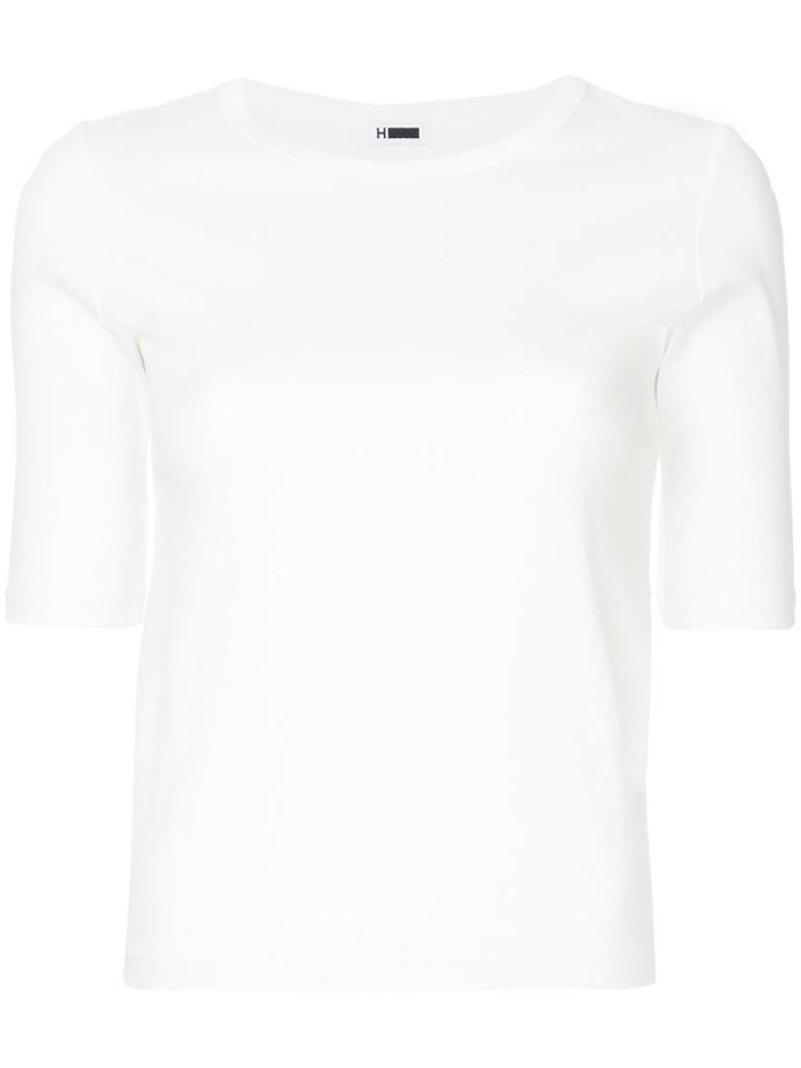 H Beauty & Youth Shortsleeved Sweatshirt - White