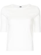 H Beauty & Youth Shortsleeved Sweatshirt - White