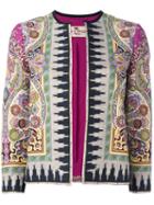 Etro Indian Print Jacket, Women's, Size: 46, Silk/cotton/acetate