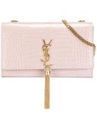 Saint Laurent Medium Kate Satchel Bag, Women's, Pink/purple, Leather/metal (other)