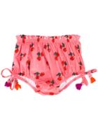 Gucci Kids - Cherry Print Bikini Bottoms - Kids - Polyamide/spandex/elastane - 12-18 Mth, Pink/purple