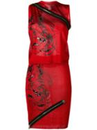 Christian Dior Pre-owned Holy Mary Skirt & Blouse - Red