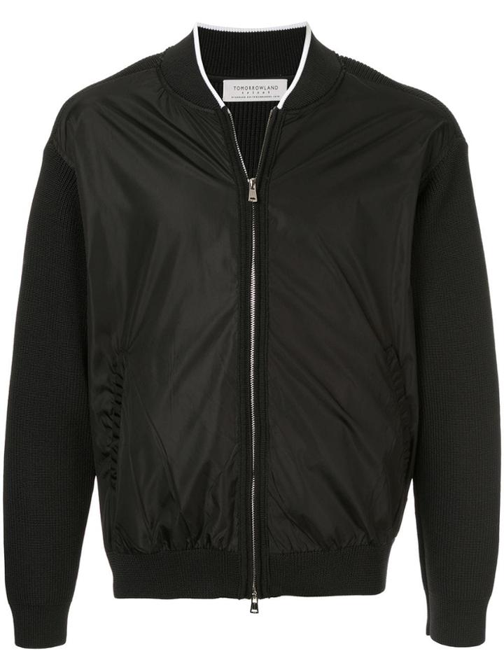 Tomorrowland Regular Bomber Jacket - Black