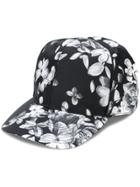 Givenchy Floral Print Cap - Black
