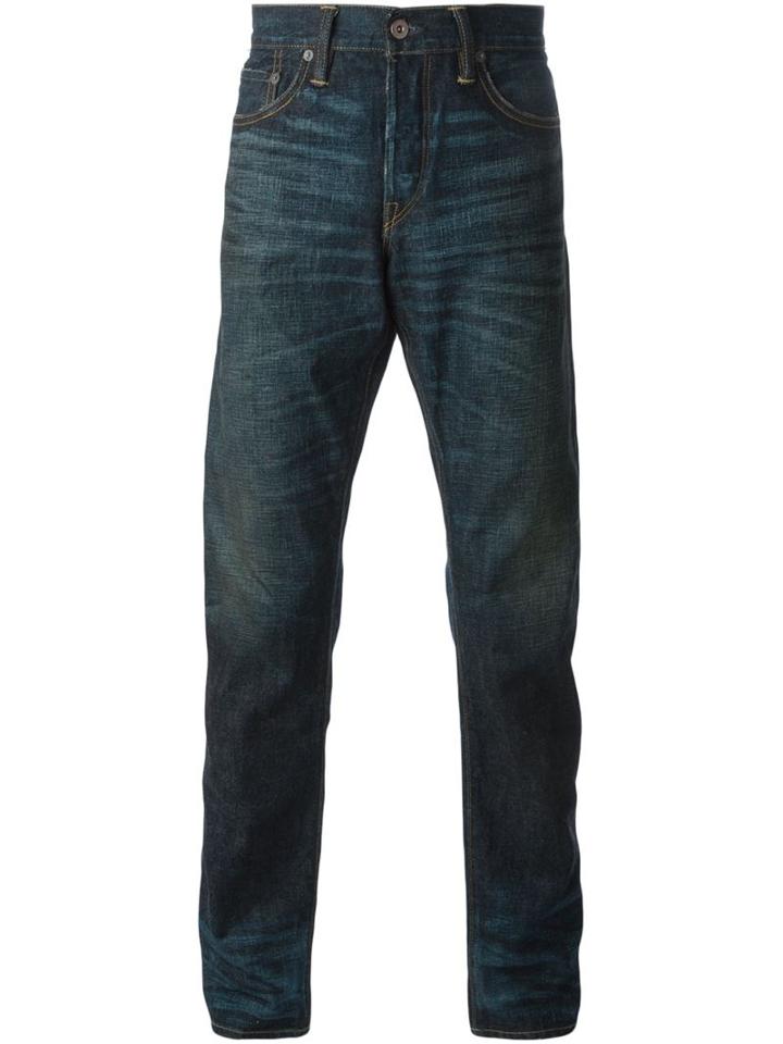 Simon Miller Regular Fit Jeans, Men's, Size: 30/32, Blue, Cotton