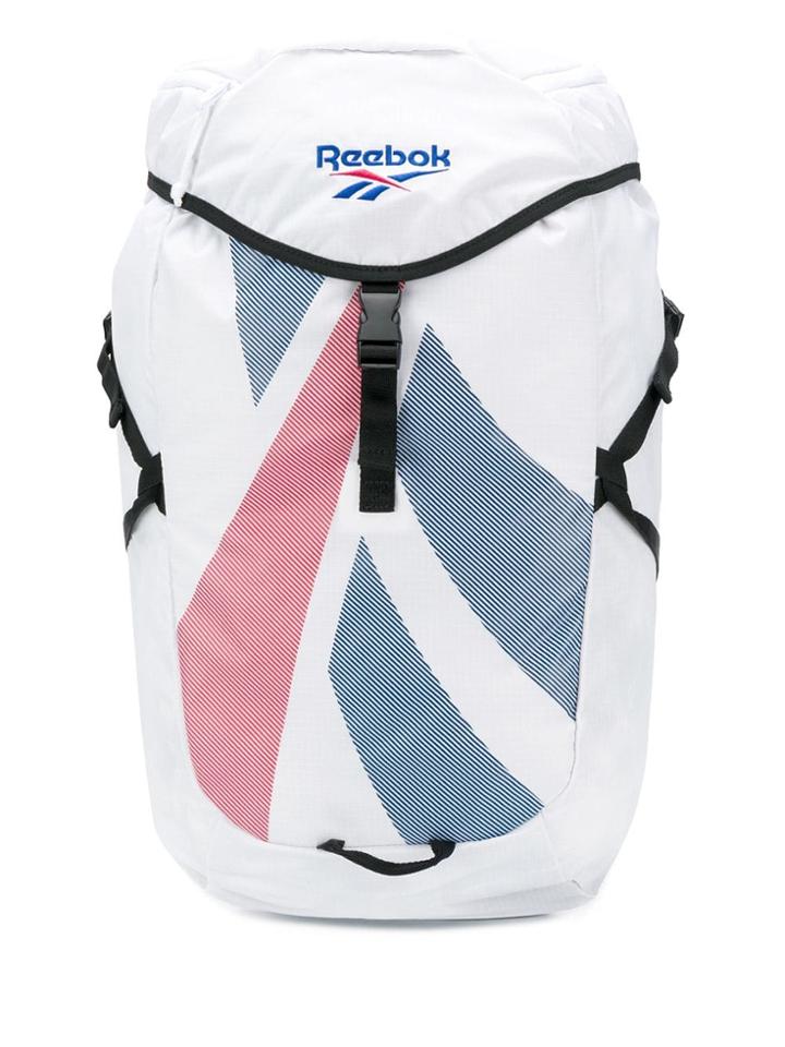 Reebok Logo Backpack - White