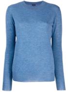 Joseph Cashmere Knit Jumper - Blue