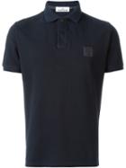 Stone Island Classic Polo Shirt, Men's, Size: Medium, Blue, Cotton