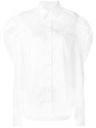 Marques'almeida Puffball-shoulder Shirt - White
