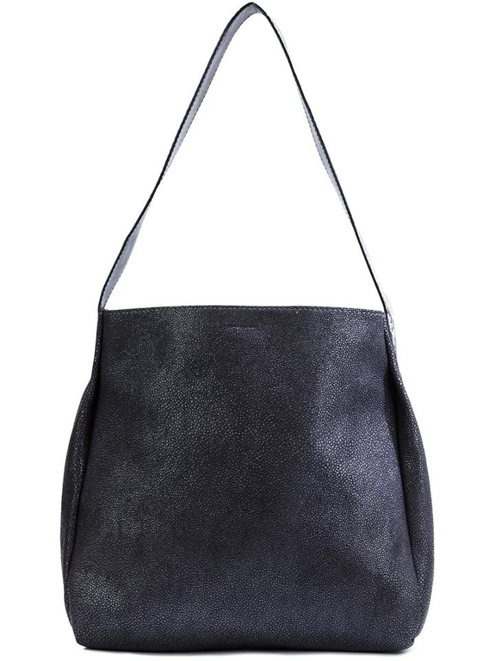 B May Contrast Strap Shoulder Bag, Women's, Black