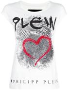 Philipp Plein Kingskettle T-shirt, Women's, Size: Medium, White, Cotton