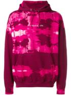 F.a.m.t. Slogan Tie-dye Sweatshirt - Red