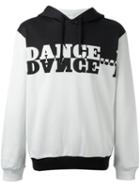 Dolce & Gabbana Dance Print Hoodie, Size: 46, Black, Cotton